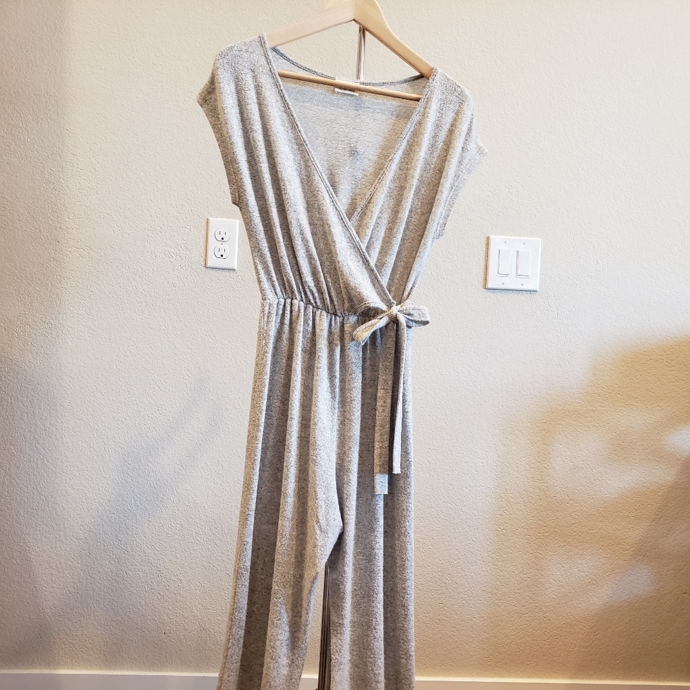 Heather Gray Romper